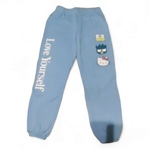 Sanrio Blue Kids Joggers with Hello Kitty Characters